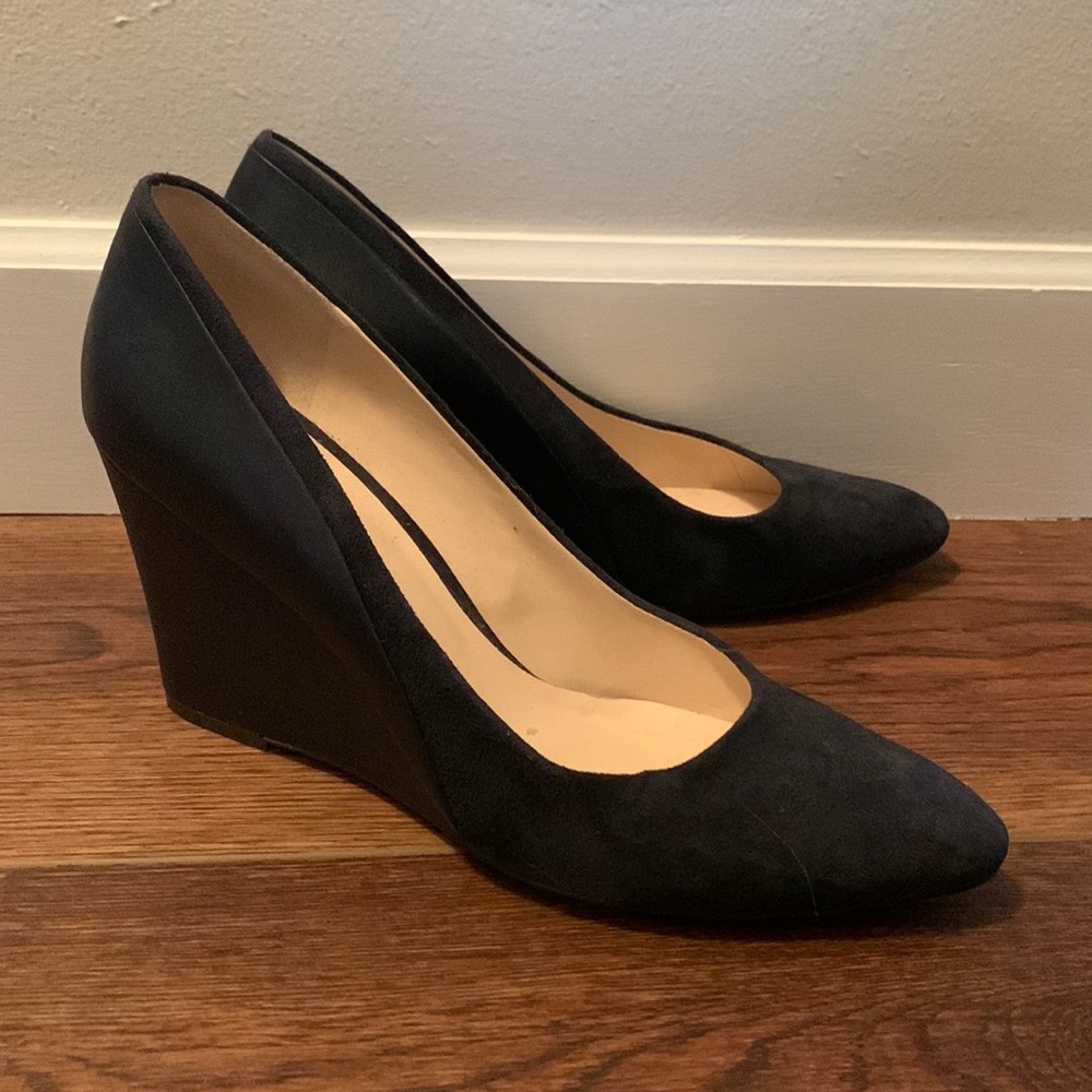 Nine West Wedge Suede Pump